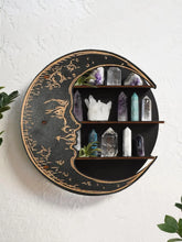 Crystal Display - Floating Houten Plank Organizer